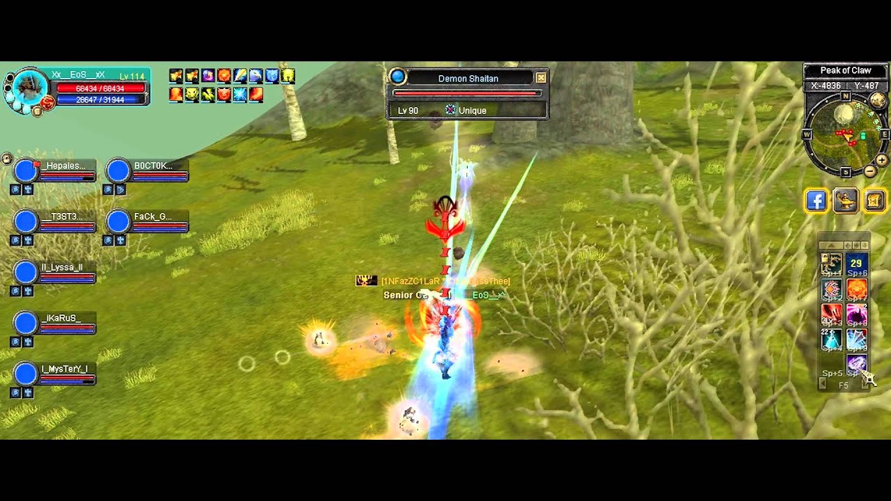 Silkroad Online Pavo Xx__EoS__xX Killed Demon Shaitan From Mt Roc #7
