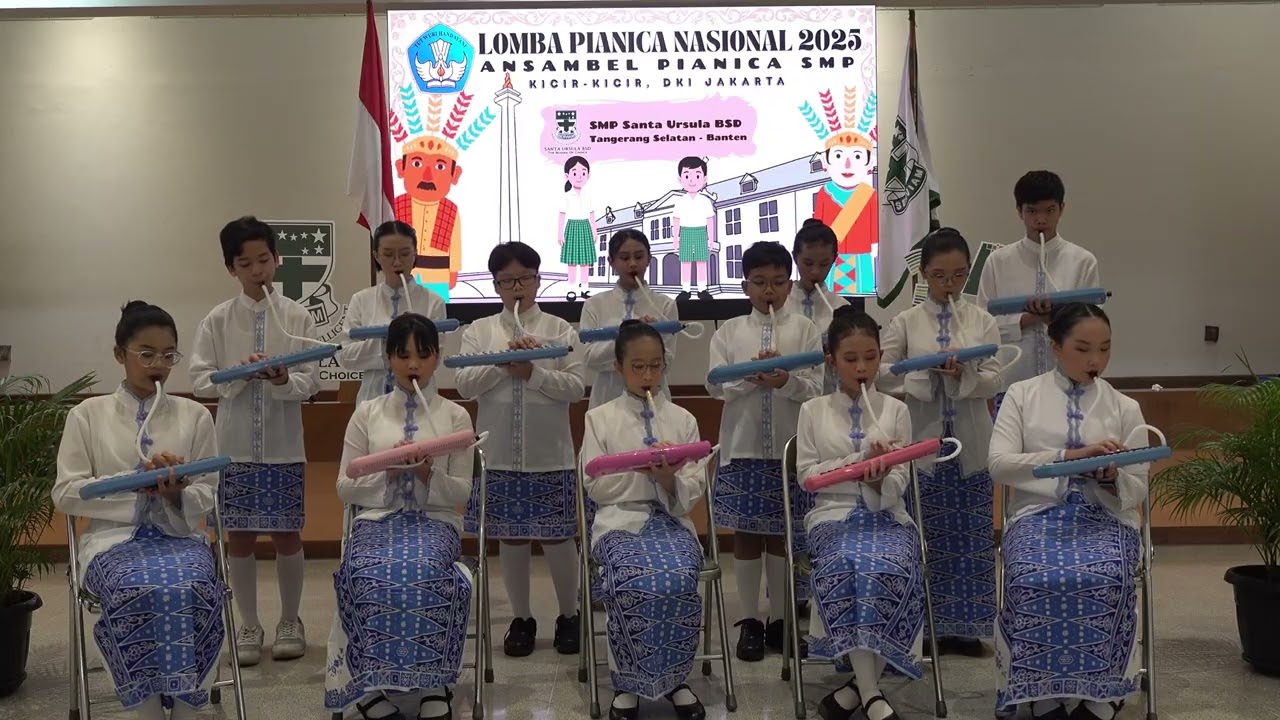 LOMBA PIANICA NASIONAL 2025 - ANSAMBEL SMP - SMP Santa Ursula BSD - Tangerang Selatan - Banten