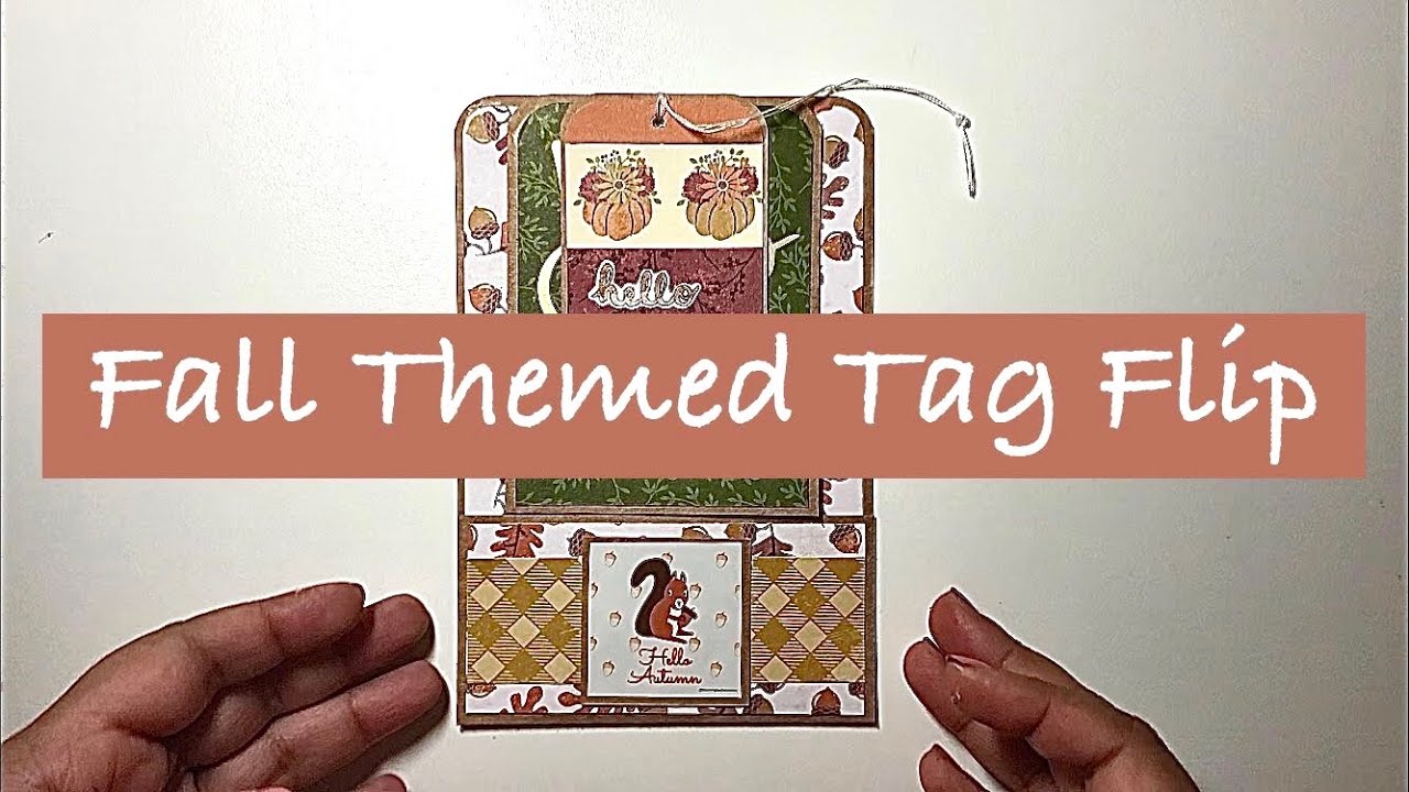 Autumn Themed Tag Flipbook | Penpal with me