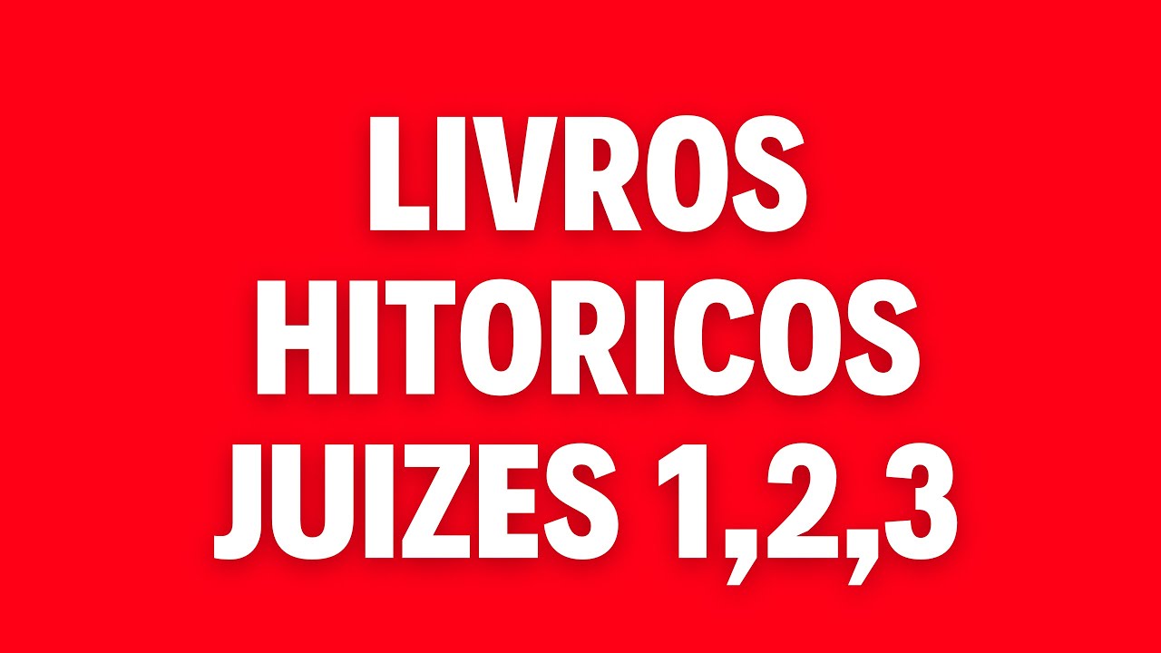 Livro de Juízes cap 1,2,3