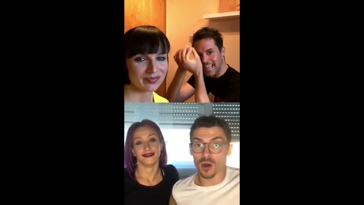 Livestream interview Edgar/Alina and Marius Balan/Khrystyna Moshenska