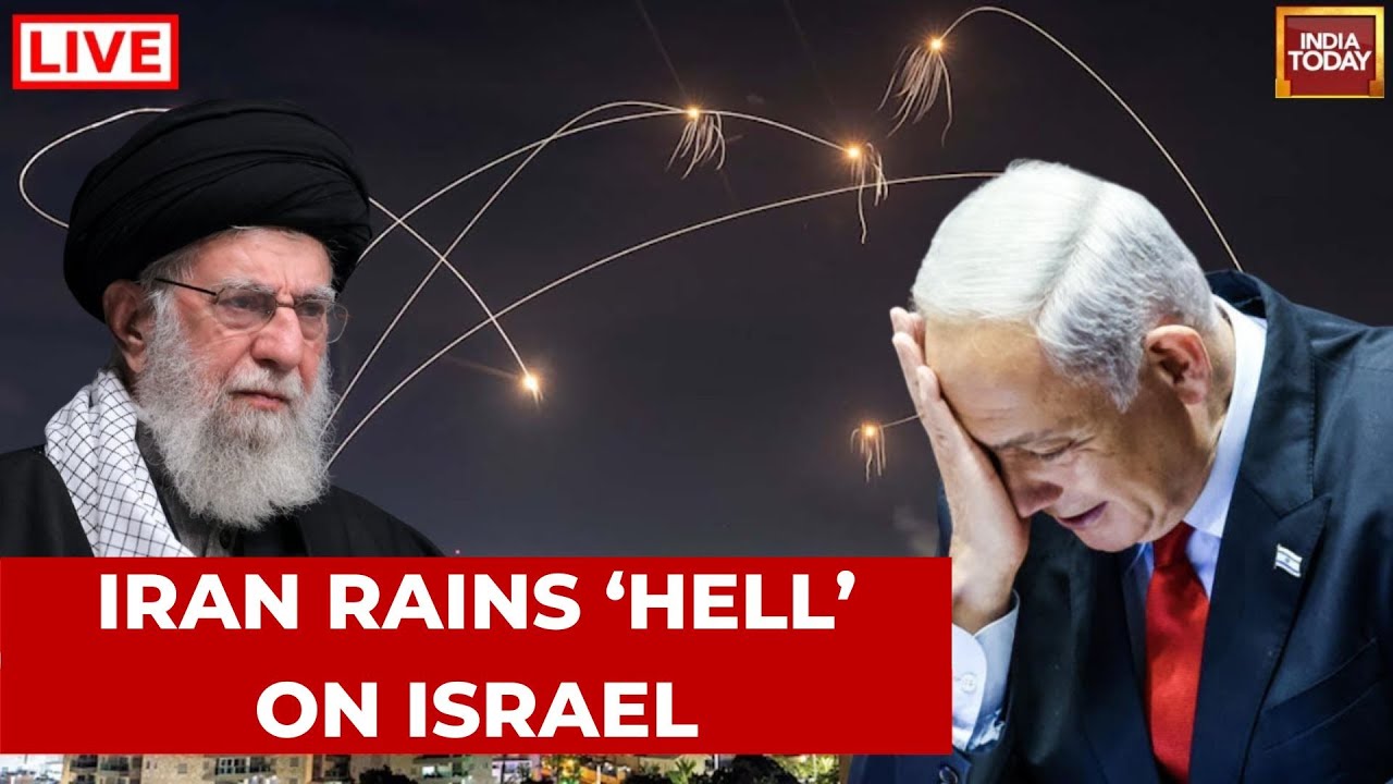 Iran-Israel War LIVE: Iran's 150+ Hypersonic Missiles Target Israeli Air Defence System | Tel Aviv