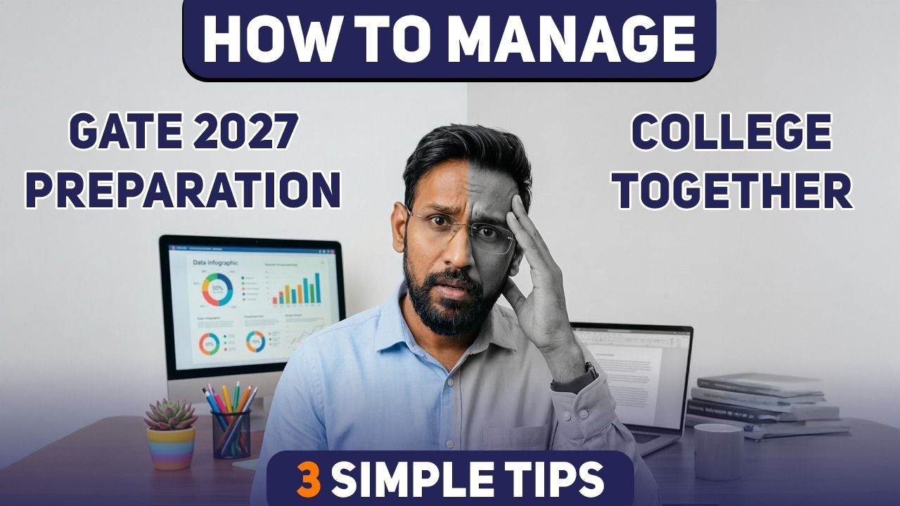 Struggling to Manage GATE with College? Try These 3 Tips