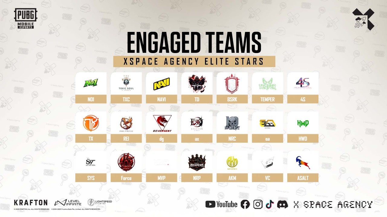 [EN] XSPACE AGENCY ELITE STARS | SEMIFINALS | #pubgmobile  #pubgtournament #livestream