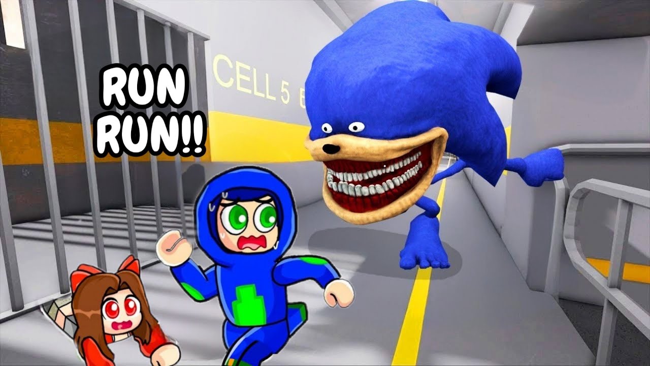 Roblox Ekta Ayush Try To Escape Sonic Tapes Prison!!