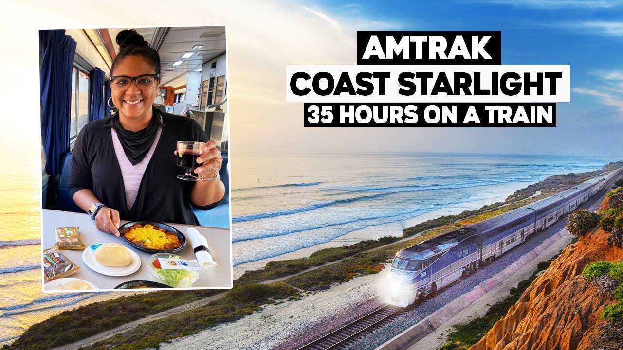 Amtrak Coast Starlight | 35 Hours In A Roomette | Los Angeles To Seattle