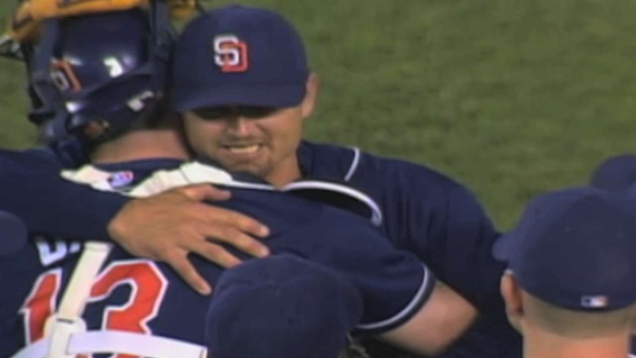 Trevor Hoffman earns his 300th career save