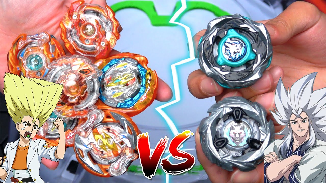 ALL WOLF BEYS против ALL RAGNARUK BEYS Beyblade X Battle
