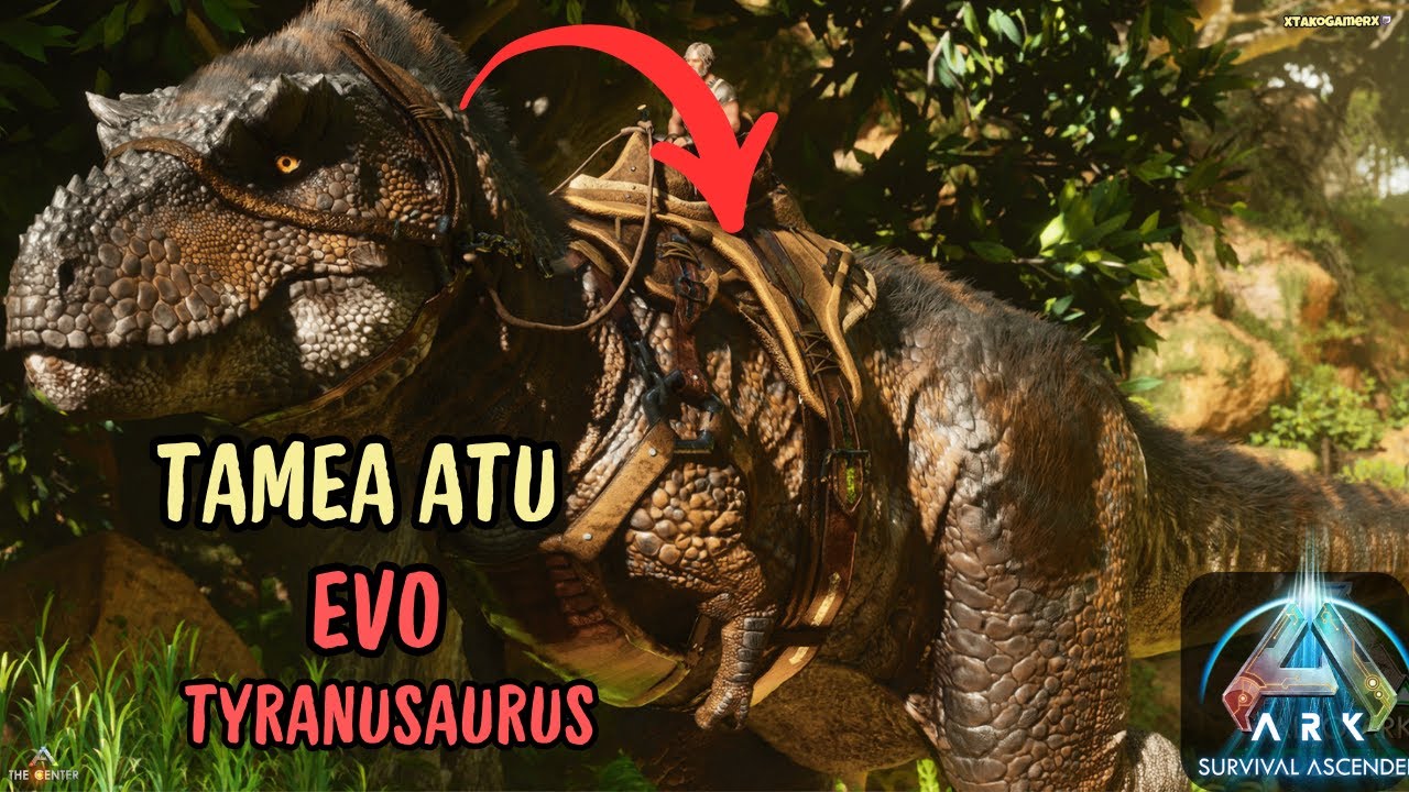 COMO TAMEAR un EVO TYRANNOSAURUS Paleo ARK - Evolution MOD
