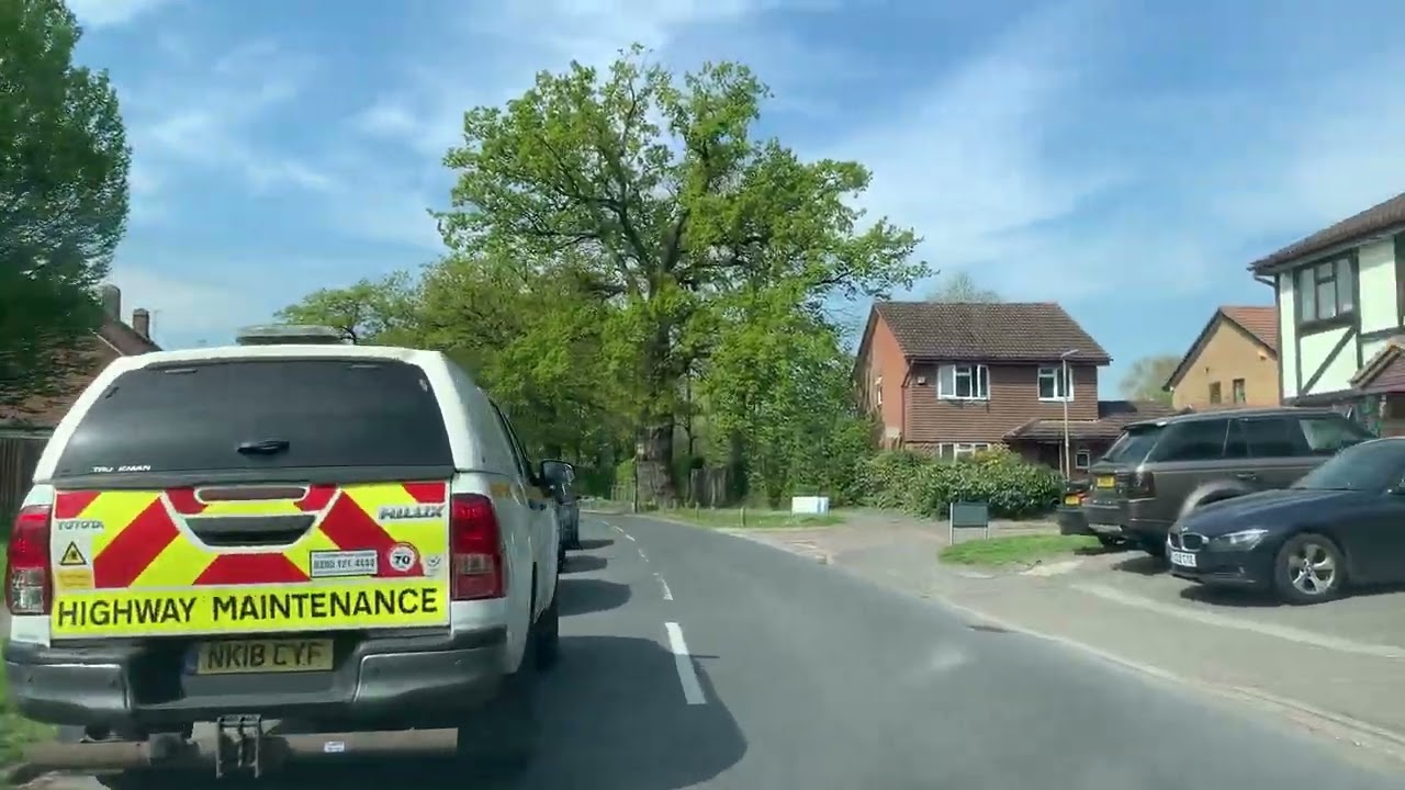 Chertsey Driving Test Centre Route