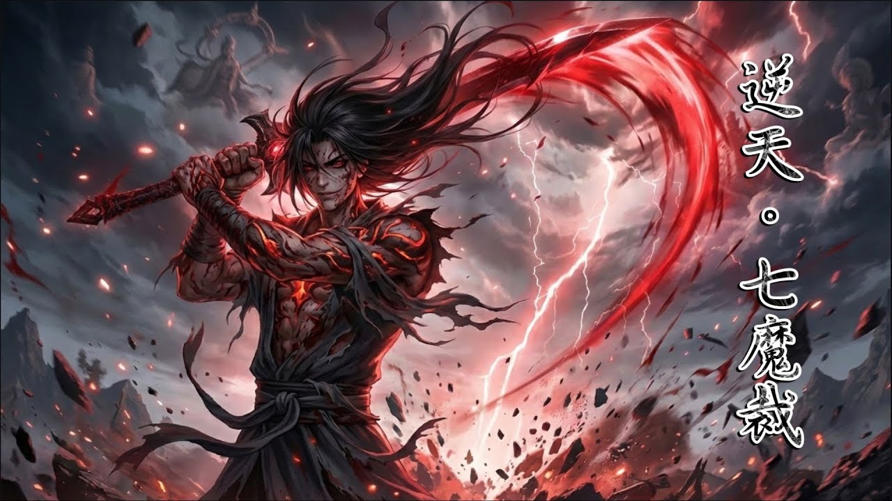 《逆天·七魔裁》｜古風熱血戰歌｜逆天改命 × 修仙戰鬥 ｜靈感取自《神墓》中辰南藉由逆天之法改天之命，施展逆天七魔刀，每一刀的強橫，都造成生命力量逐漸逝去及魔性侵蝕｜中國風歌曲｜悲壯史詩音樂