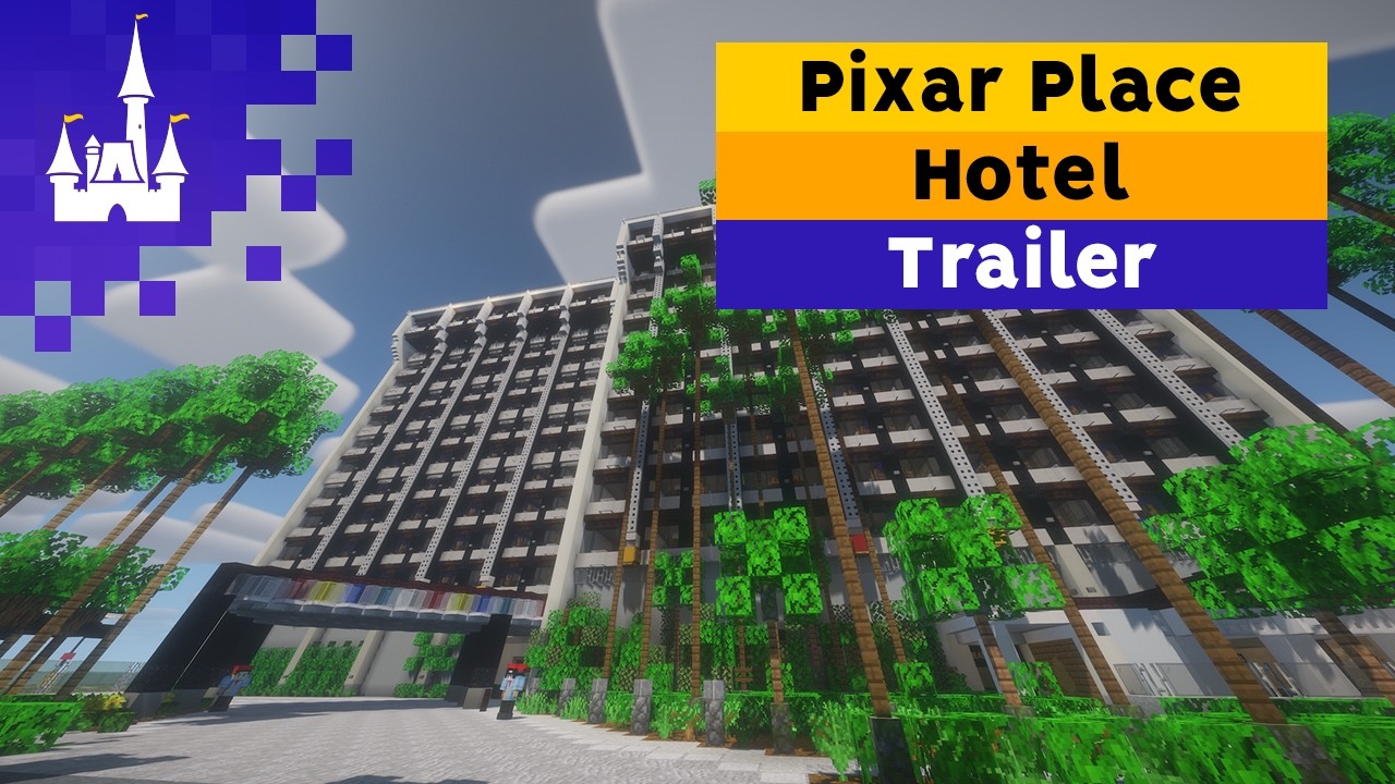 Pixar Place Hotel in Minecraft | Trailer