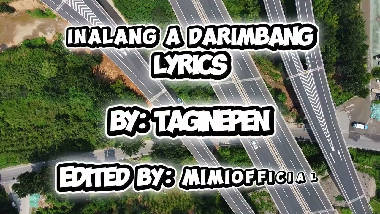 Taginepen - Inalang a darimbang (Rampana sa Dar) Lyrics