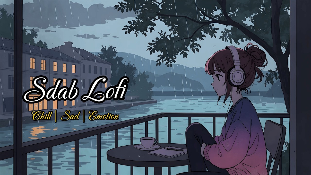 Late Night Lofi | Sad Piano & Rain to Stop Overthinking