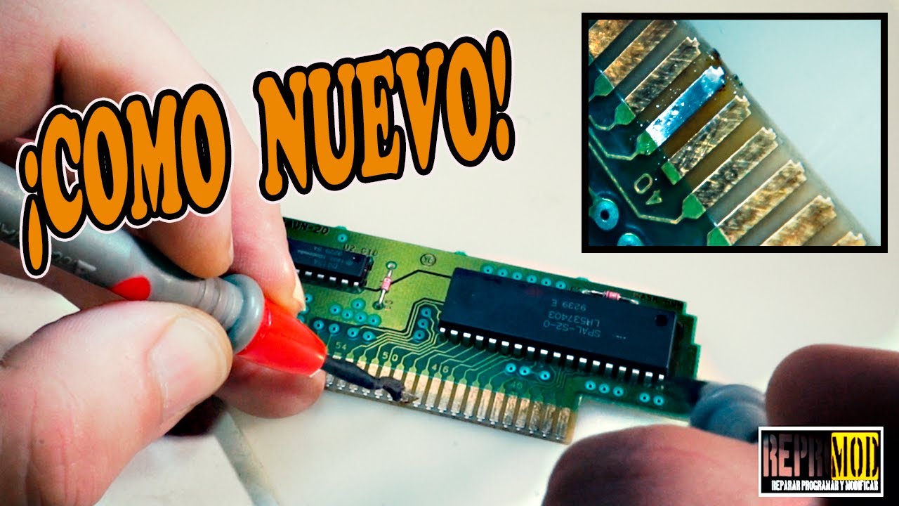 ¡RESTAURA Y REPARA TUS CARTUCHOS DE CONSOLA!