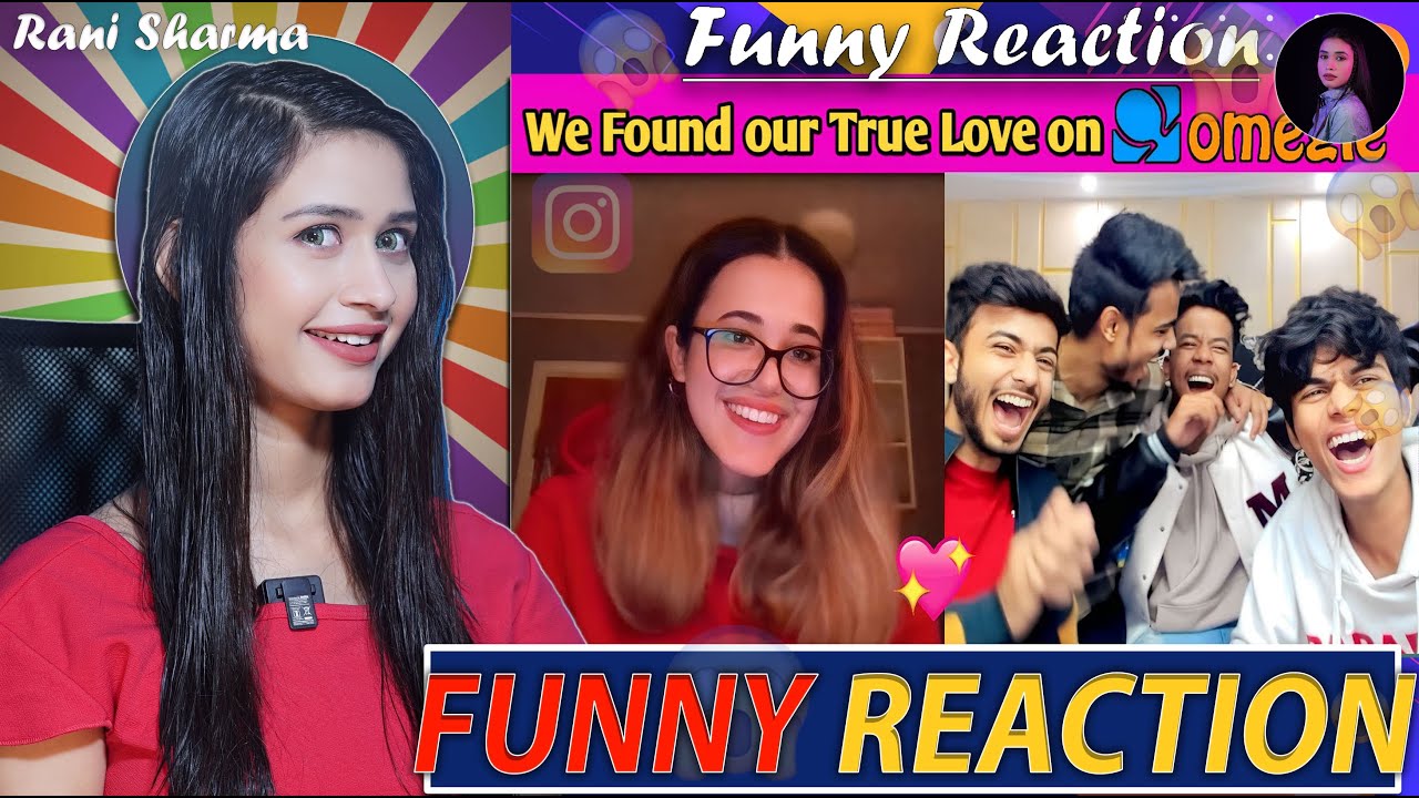 @adarshuc  Found HIS True LOVE on OMEGLE 😂 | Funny Reaction by Rani Sharma