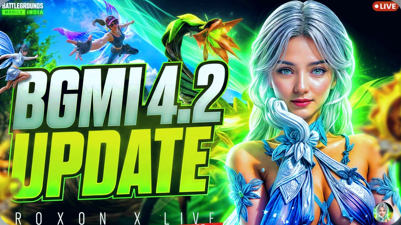 RoXoN X LIVE | BGMI & PUBG Mobile 4.2 Update Live 🔥 New Features | Live Gameplay