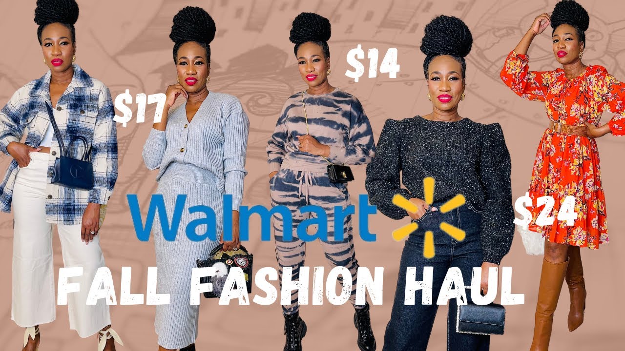 HUGE WALMART FALL HAUL | Walmart Clothing Haul 2021 | Affordable Try On Fashion | KERRY