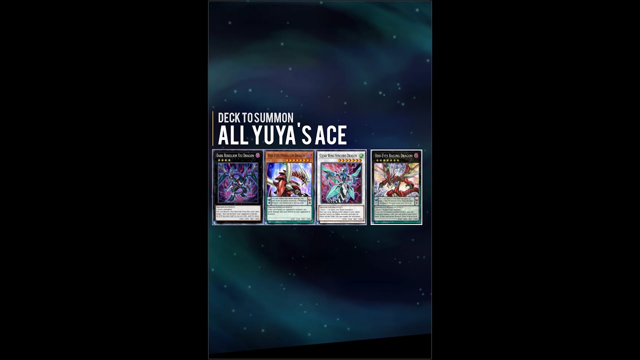 Yugioh Duel Links - Playmaker Vs Yuya x ALL Yuya's Ace Monster