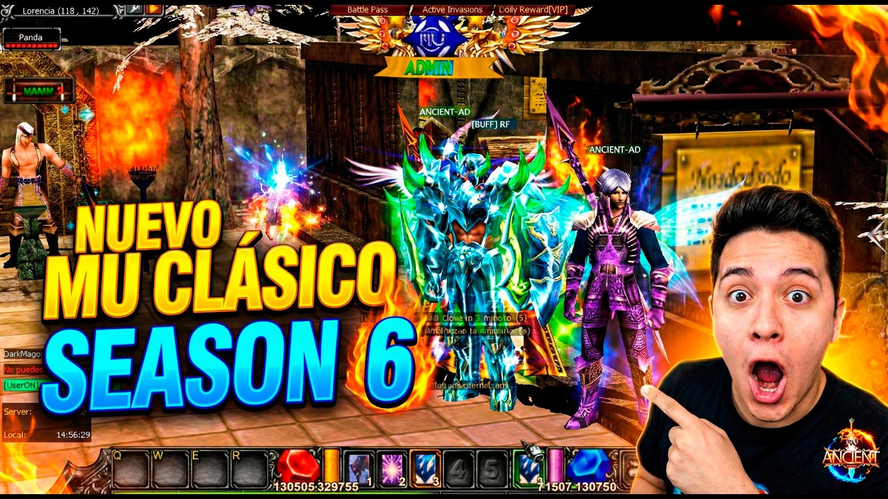 Nuevo MU ANCIENT Season 6 ⚔️ Servidor clásico 2026