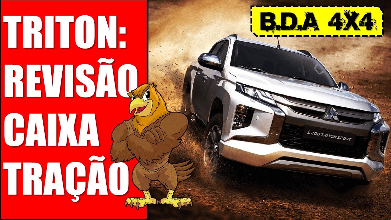 EP. 435 // Mitsubishi TRITON Revis&atilde;o Completa Caixa de Transfer&ecirc;ncia do 4x4!