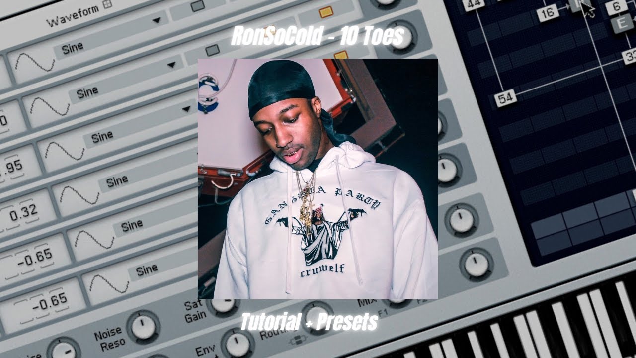 RonSoCold - 10 Toes prod. Pi'erre Bourne | Tutorial + Presets