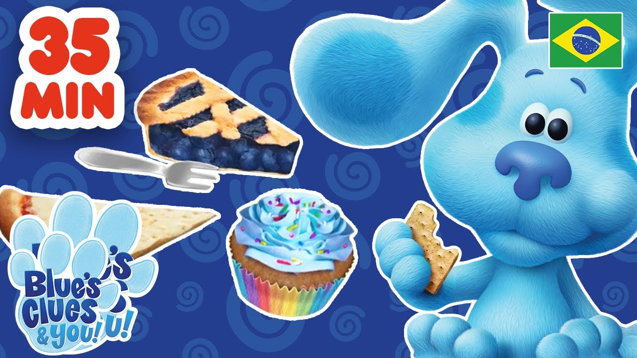 35 MINUTOS das comidas favoritas da Blue! | Pistas de Blue e Você