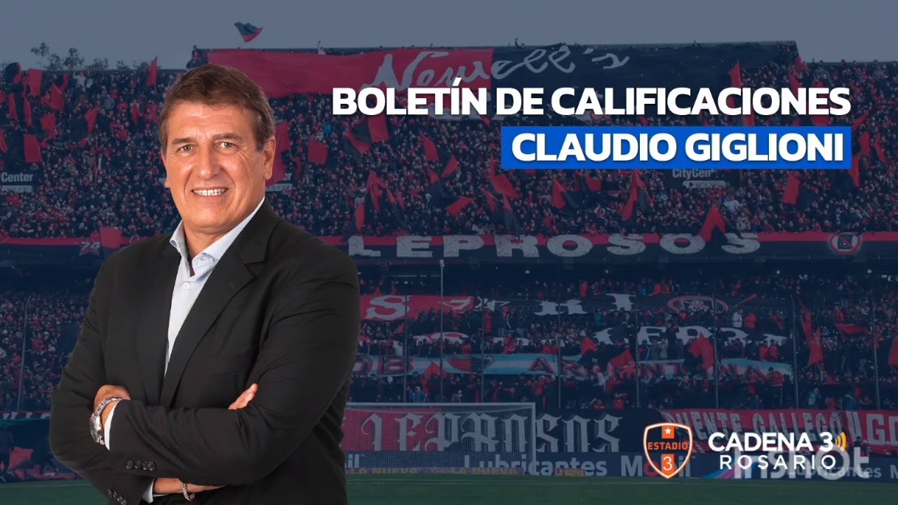Boletín de Calificaciones Deportivo Riestra 1 - 1 Newells (Claudio Giglioni en Cadena 3 Rosario)