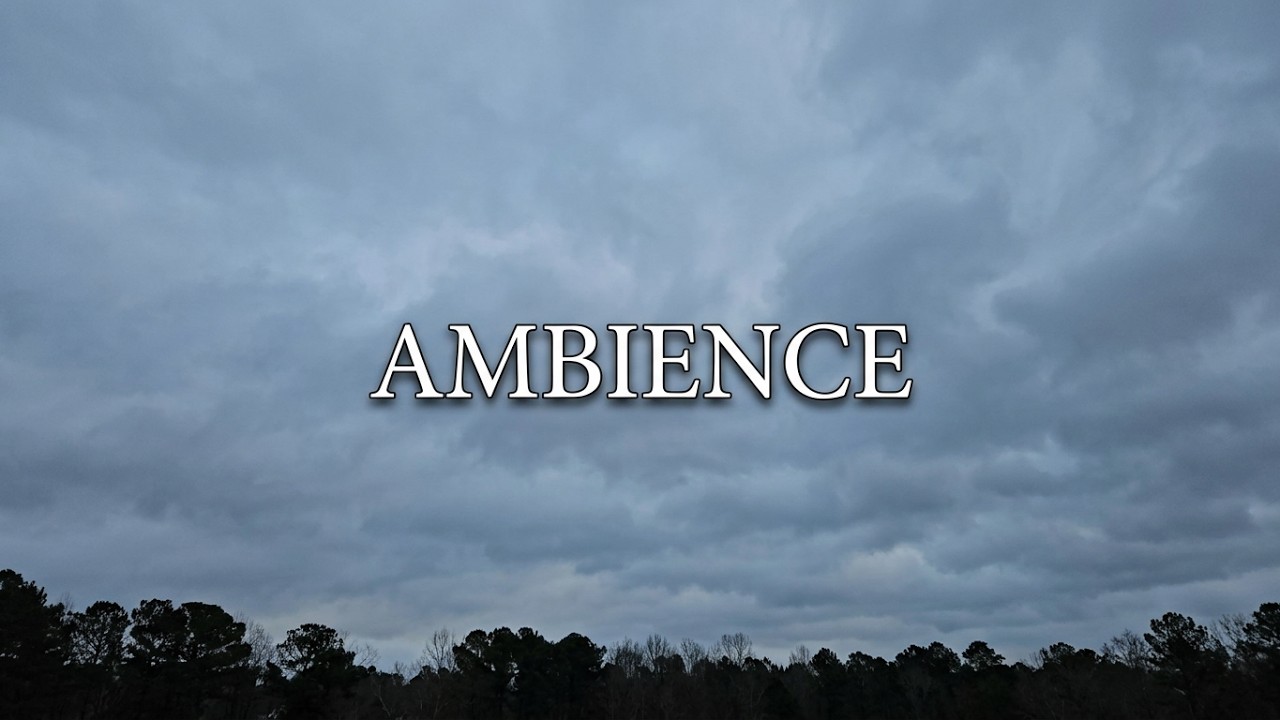 Cloudy sky 1 hr rain  sound