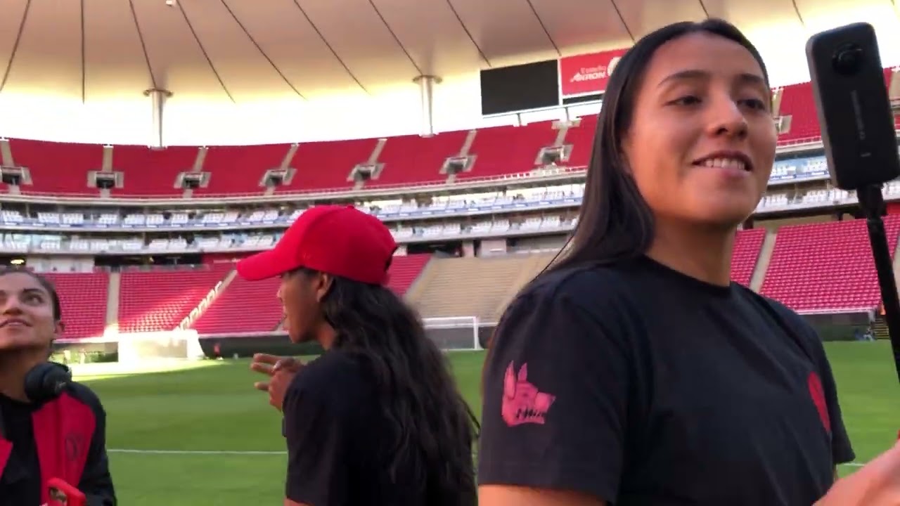 Reconocimiento de cancha. Estadio Akron ⚽️