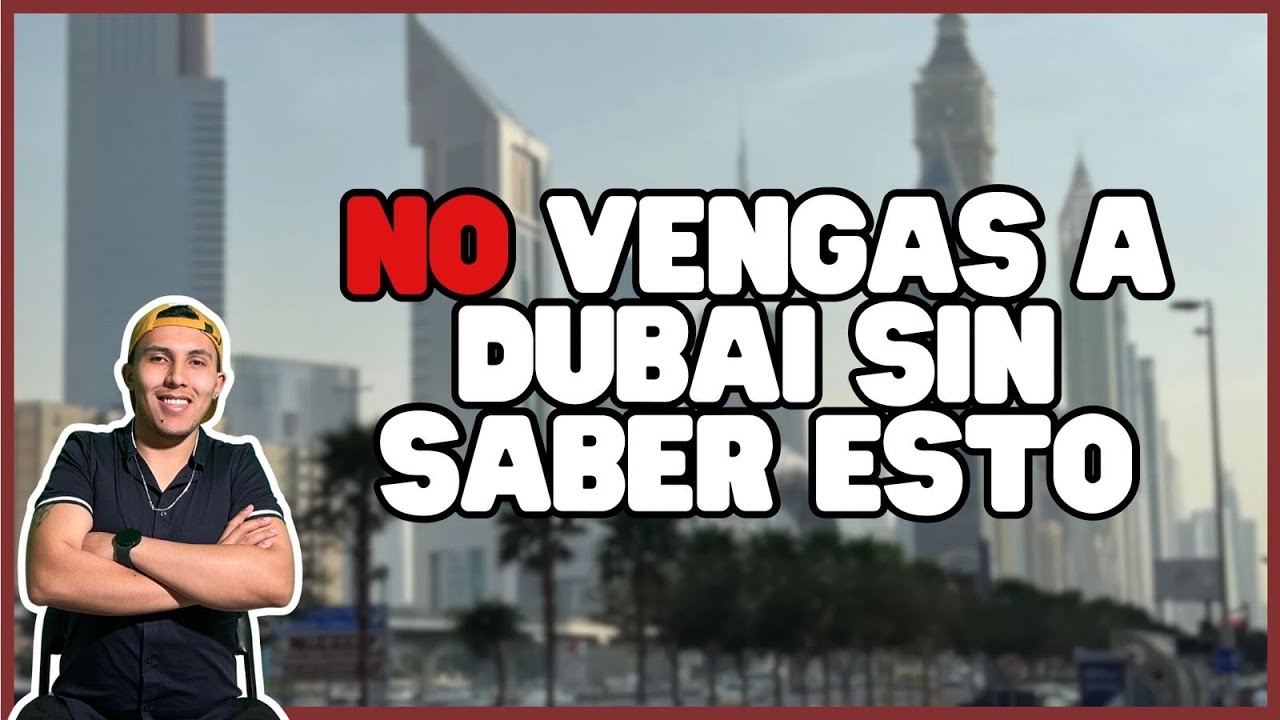 Aún no vengas a Dubai, sí...😨
