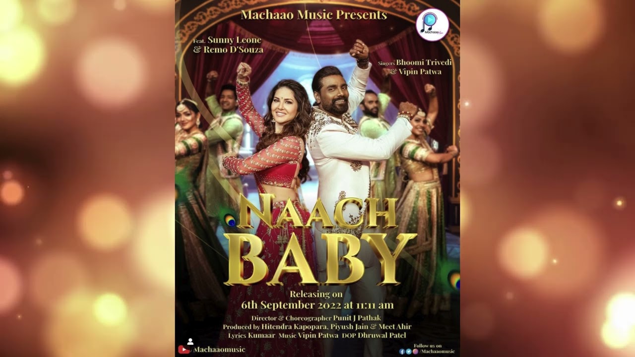 NAACH BABY | Sunny Leone | Remo D'Souza | Vipin Patwa | Bhoomi Trivedi #dandiya  #dandiyasong