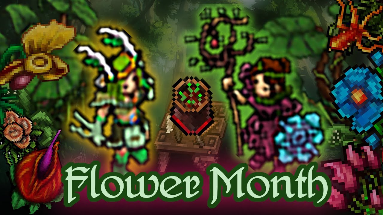 [Tibia] Wszystko co musisz wiedzieć o miesiącu kwiatów w Tibii 🌼📅