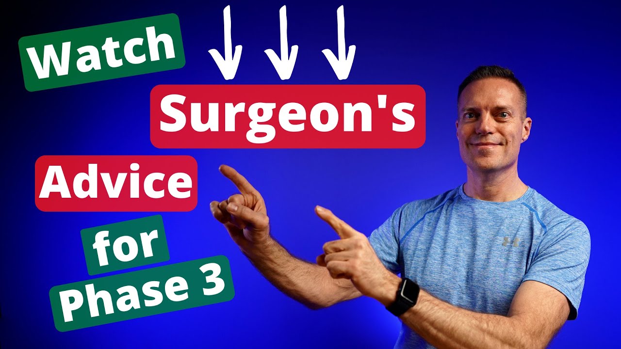 Week 12 Rotator Cuff Surgery Recovery - Surgeon's Advice for Phase 3 Recovery