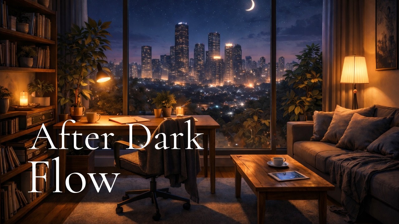 Under The City Lights｜Chill Music for Focus