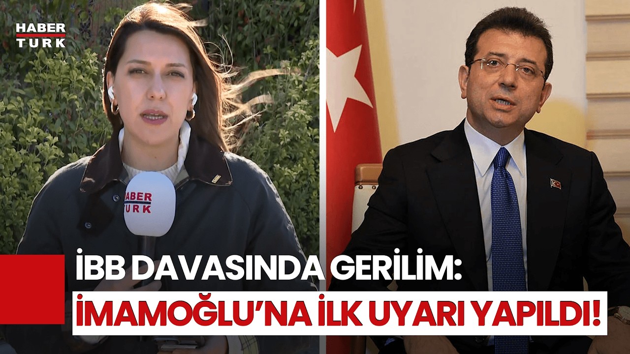 İBB Davası Gergin Başladı: İmamoğlu’na İzinsiz Konuşma Uyarısı!