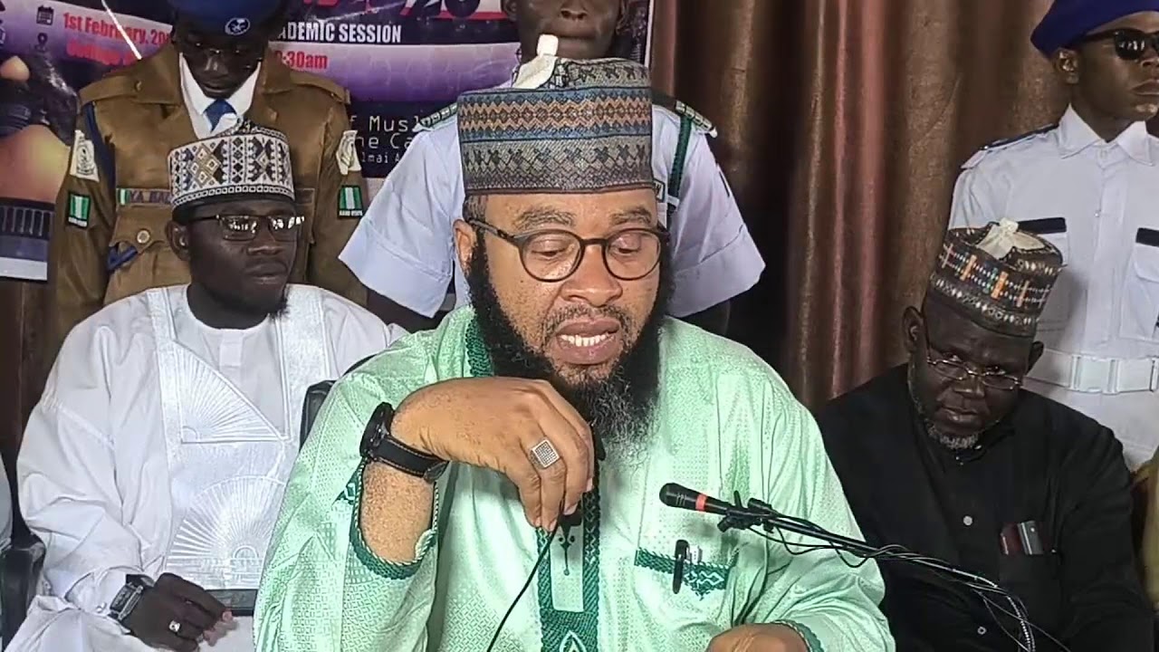 MUHADARA Tareda Sheikh Umar Shehu Zaria Hafizahullah 