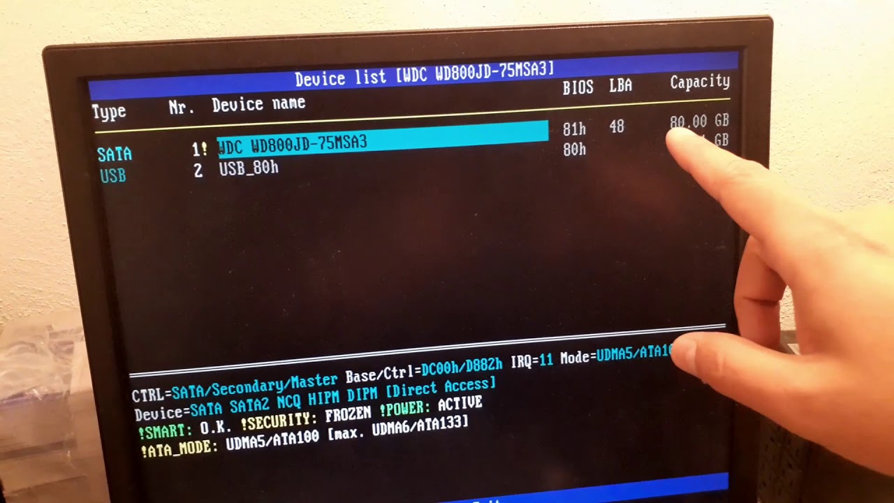 Crea y arranca desde una USB con HDAT2 (para rescatar información de un disco duro dañado)
