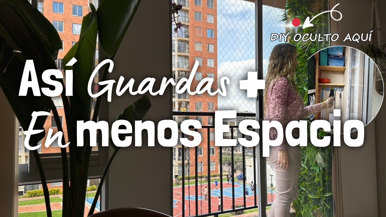😱&iexcl;ESPECTACULAR!:💡As&iacute; SOLUCION&Eacute; el DESORDEN de Escobas,traperos & M&aacute;s Cosas de LIMPIEZA