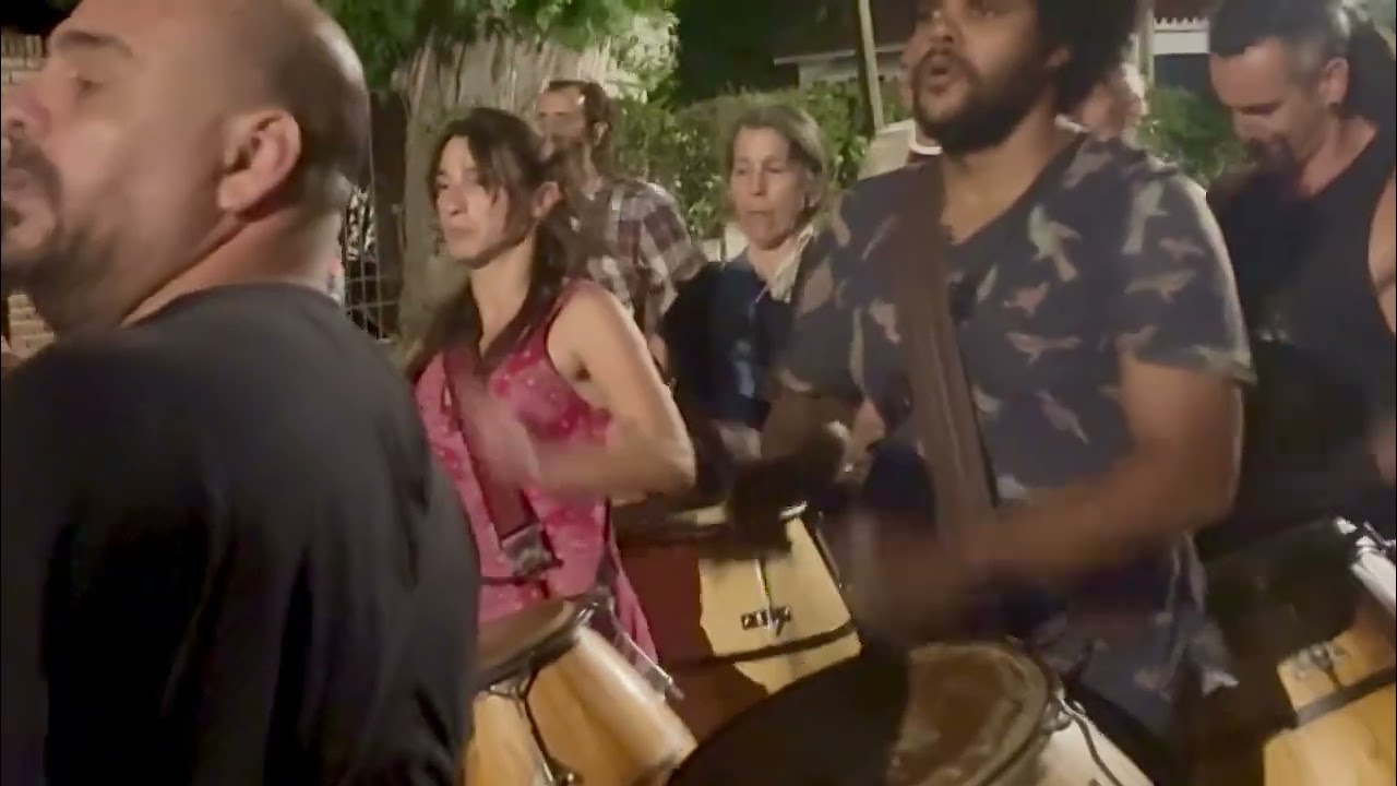 Taller candombe, toque sur, Pablito Silva y Paquito 