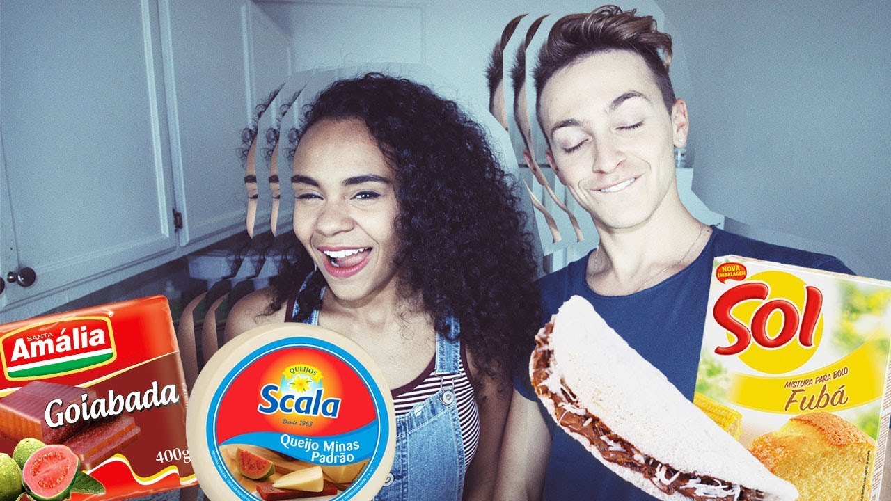PROVANDO LANCHES BRASILEIROS 🇧🇷 | DamonAndJo