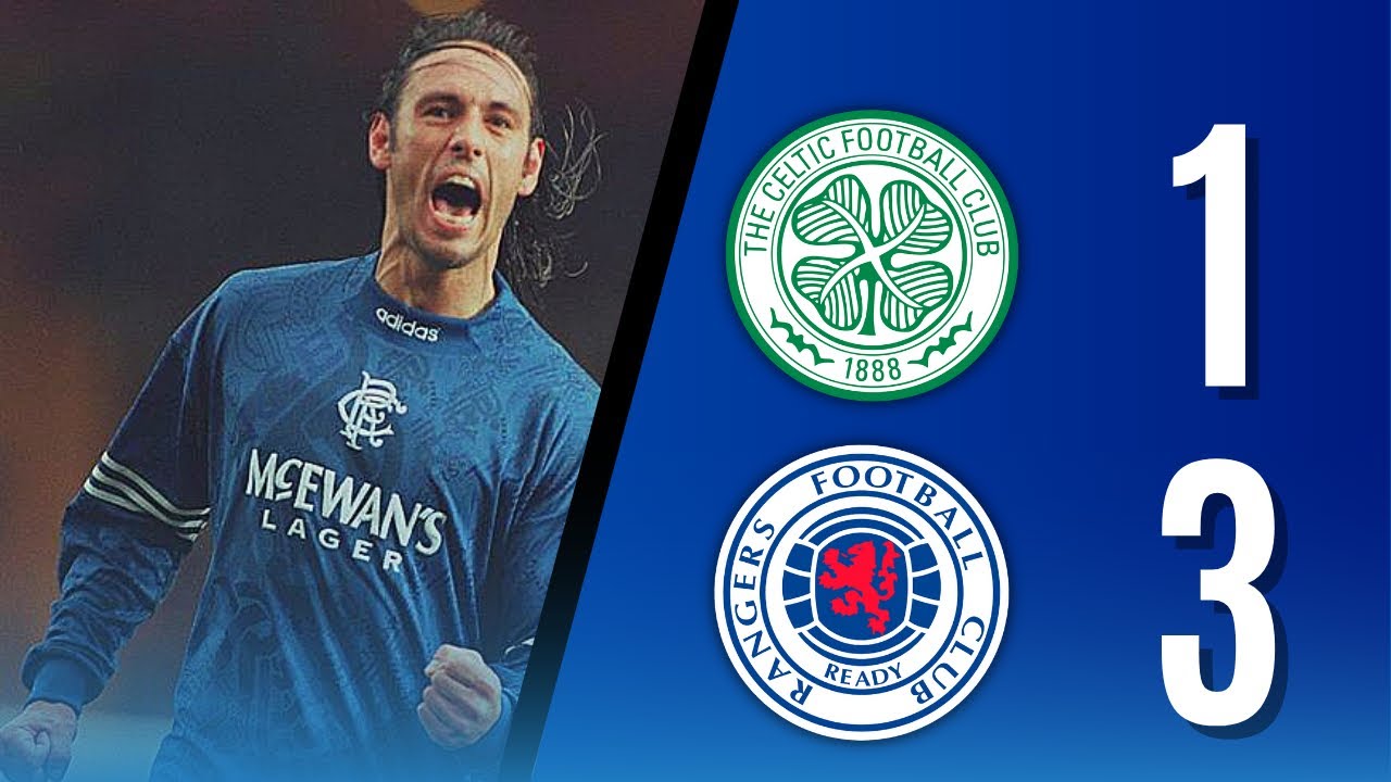 Mark Hateley & Brian Laudrup DESTROY Celtic!