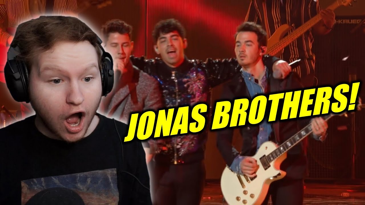 Reacting to the BEST Jonas Brothers Live Performance!!