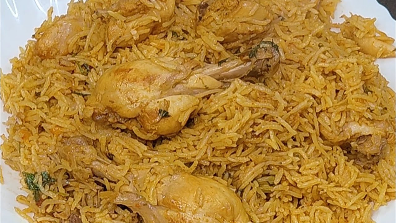 Instant recipe - Masala Pulao Easy Chicken pulao recipe in cooker