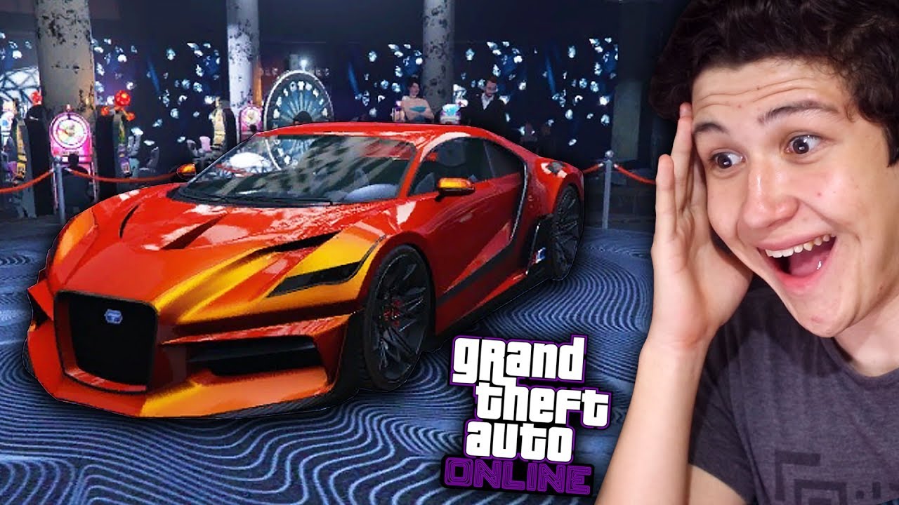 EL ROBO DEL NUEVO SÚPER COCHE!! GTA 5 ONLINE DLC CASINO - GRAND THEFT AUTO V ONLINE