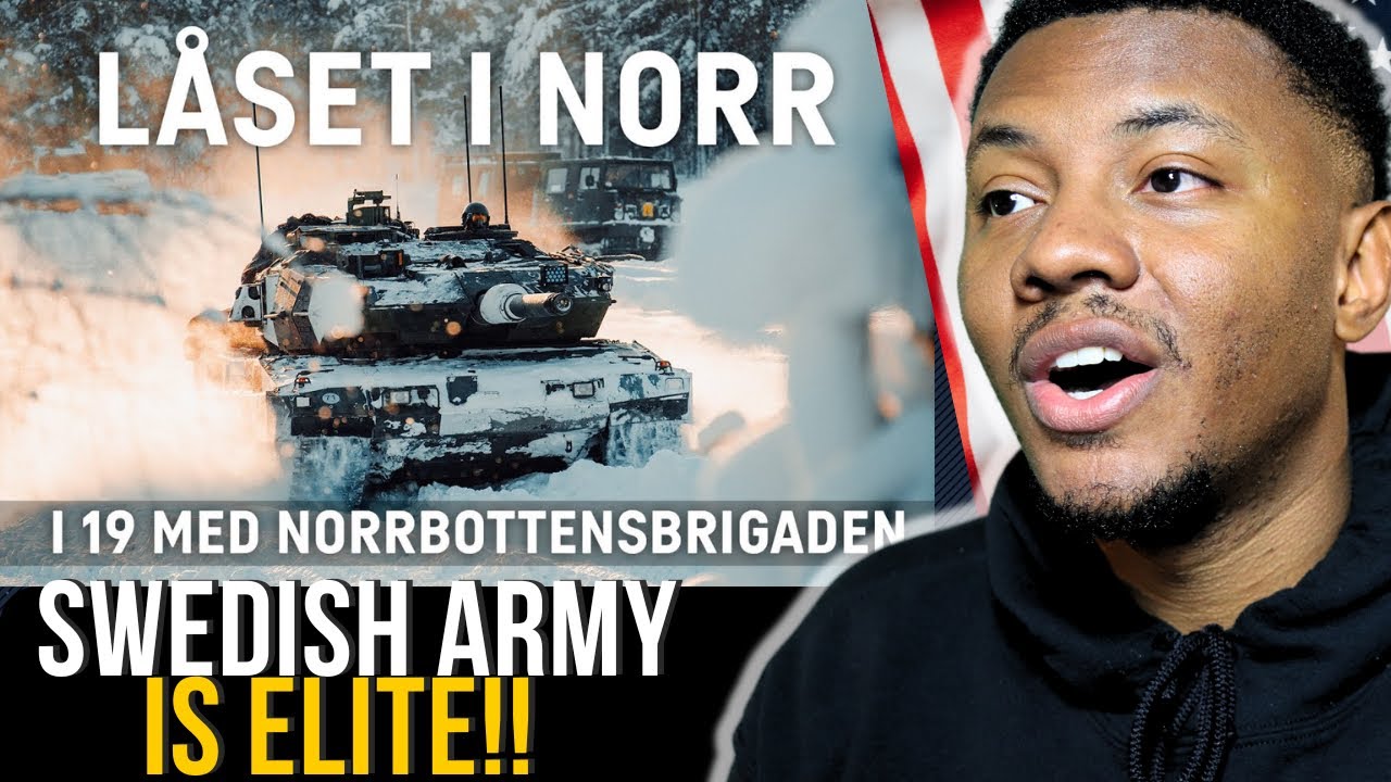 AMERICAN Reacts To The Swedish Army! Låset i norr – I 19 och Norrbottensbrigaden
