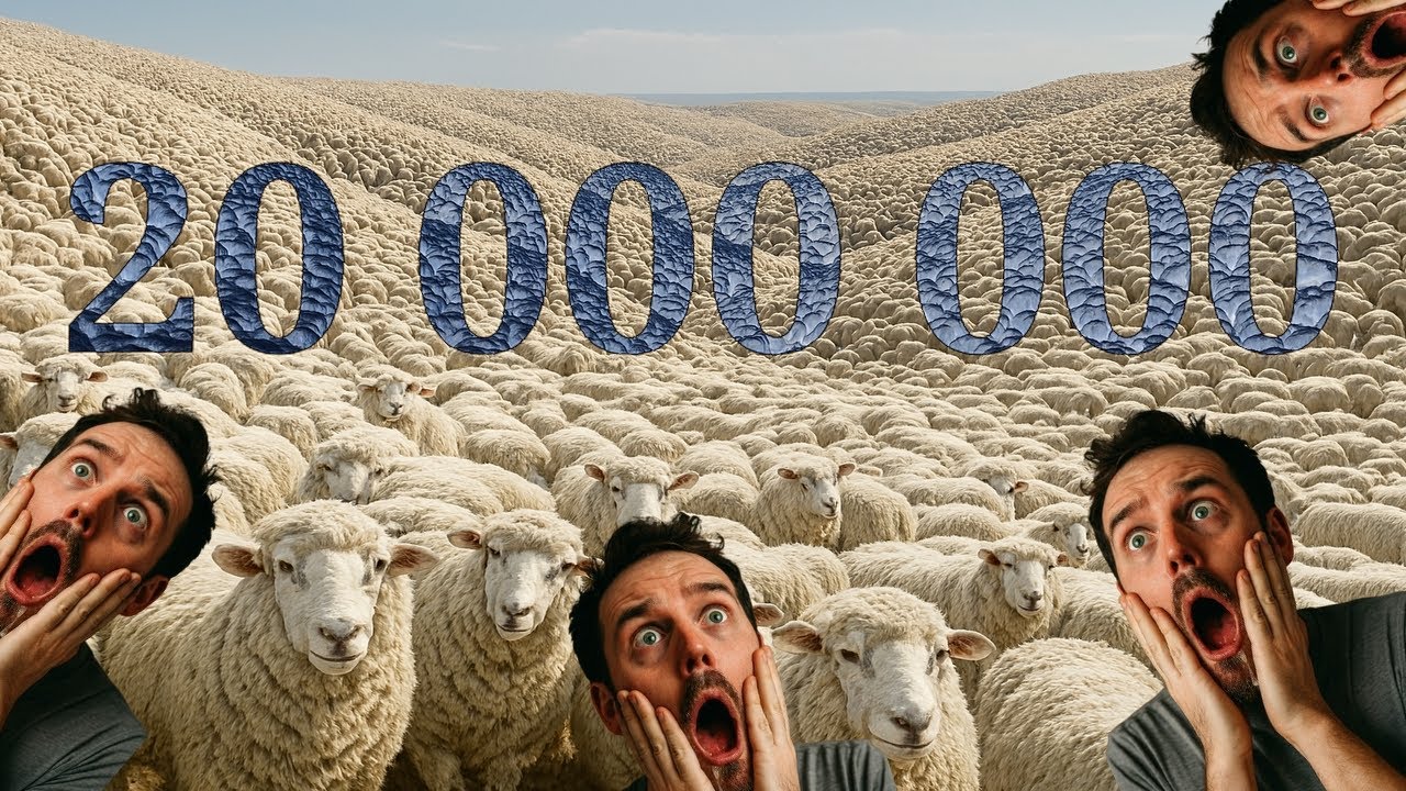 This is why there are so many sheep in New Zealand...