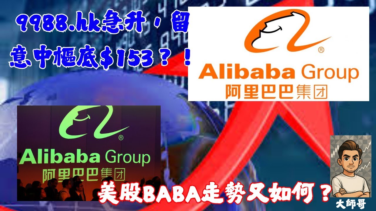 9988.hk + BABA.US - 🚀 絕地暴力反彈！纏論直擊阿里雙市場「單日急升5%+」確認「日線級別趨勢背馳」反轉