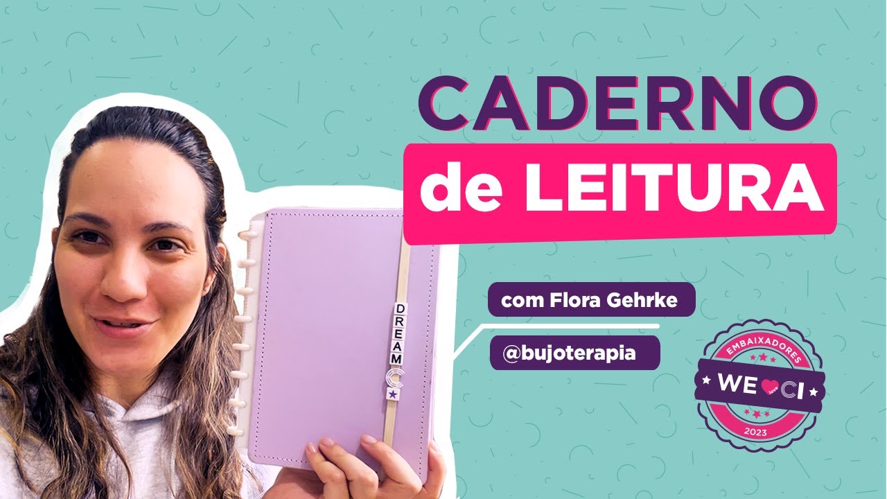 Seu CI como Caderno de Leitura com @bujoterapia.