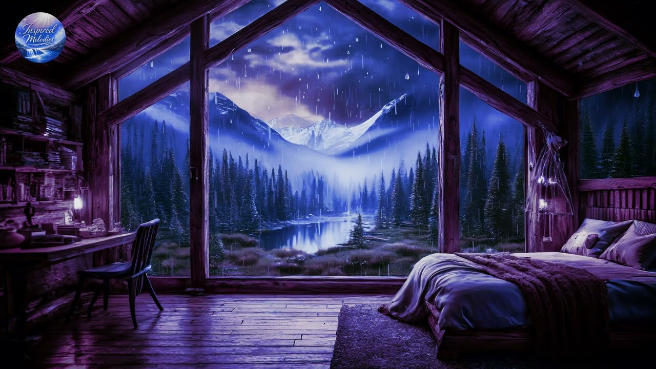 Relaxation 🌧️ Peaceful Prayer Music with Rain Ambience for Rest